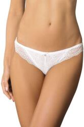 Gorteks Scarlet F női brazil bugyi, fehér, 4XL