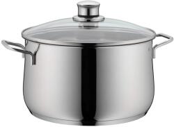 WMF Cratita WMF Diadem Plus mare 24cm, capac din sticla, oala de carne inductie 6.5l, otel inoxidabil Cromargan lustruit, neacoperit (WMF 0734256040)