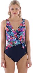 Self Collection Thailand egyrészes fürdőruha virágmintával, XL