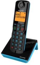 Alcatel S280 negru si albastru, maini libere, blocare apeluri, agenda telefonica cu 50 de nume si numere (ATL1425383)