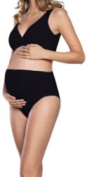 Italian Fashion Mama maxi női pamut kismamabugyi, fekete, XL