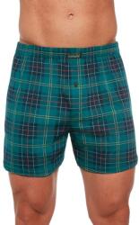 Cornette Comfort 2266 férfi alsónadrág, zöld, kockás, M