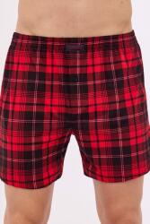 Cornette Comfort 295 pamut alsónadrág, piros, kockás mintájú, L