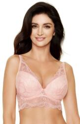 Gorteks Charlize csipkés push-up melltartó, rózsaszín, 70D