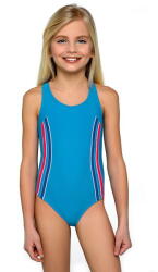 Lorin Klárika lányka fürdőruha kék , 146
