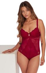 Esotiq Tulia push-up body, borvörös, M