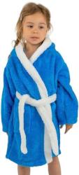Vienetta Secret Nyuszika gyerekfürdőköpeny fülekkel, kék, 122/128