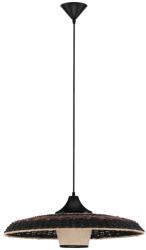 Nova Luce Fekete-barna rattan függőlámpa Nova Luce Mérete 61 cm (NOL-9586519)