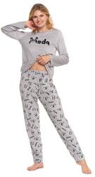 Moraj Panda meleg női pizsama, szürke, XL