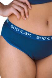Bodylok Bambus - Közepes menstruációs bugyi, kékeszöld, XL
