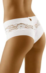 Wolbar Nina brazil szabású bugyi csipkével, fehér, L