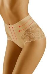 Wolbar Slimea alakformáló alsónemű csipkével, bézs, S