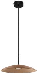 Nova Luce Barna üveg LED függőlámpa Nova Luce Polifemo 40 cm (NOL-9620145)