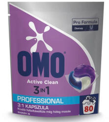 OMO Pro Formula active clean 3in1 mosókapszula 80db/csg (4csg/karton) (101110034)