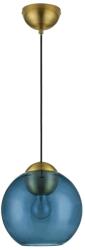 Nova Luce Kék üveg függőlámpa Nova Luce Midori 24 cm (NOL-9009240)