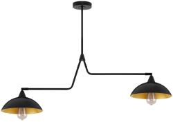 Nova Luce Fekete fém függőlámpa Nova Luce Mirba 113 cm (NOL-9035977)