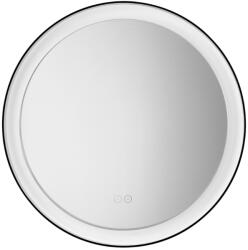 Nova Luce Fekete függő tükör LED világítással Nova Luce Ural 60 cm (NOL-9006016)