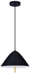 Nova Luce Fekete fém LED függőlámpa Nova Luce Oros 40 cm (NOL-9695288)