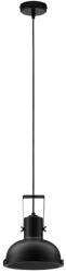 Nova Luce Fekete fém függőlámpa Nova Luce Ruvi 22 cm (NOL-9624100)