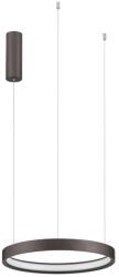 Nova Luce Barna fém LED függőlámpa Nova Luce Perrine 40 cm (NOL-9345647)