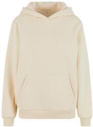 Build Your Brand Puha női kapucnis pulóver Fluffy - Világos homokszínű | XS (BY289-1000384641)