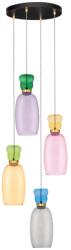 Nova Luce Színes üveg függő LED lámpa Nova Luce Pluma 42 cm (NOL-9030549)