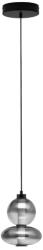 Nova Luce Füstszürke üveg LED függőlámpa Nova Luce Bally 20 cm (NOL-9030554)
