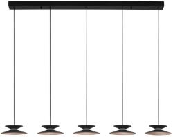 Nova Luce Fekete fém LED függőlámpa Nova Luce Morfi 132 cm (NOL-9416952)