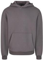 Build Your Brand Puha férfi kapucnis pulóver Fluffy - Mágnes | 5XL (BY284-1000401385)