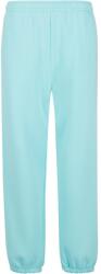 Build Your Brand Pantaloni de trening pufoși pentru bărbați Fluffy - Beryl blue | M (BY286-1000384542)
