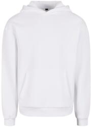 Build Your Brand Puha férfi kapucnis pulóver Fluffy - Fehér | XXL (BY284-1000384290)
