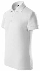 MALFINI 222 Malfini Pique Polo galléros gyerek póló Fehér - 146 cm/10 éves (2220011)