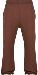 Build Your Brand Pantaloni de trening pufoși pentru bărbați Fluffy - Ciocolatie | 5XL (BY286-1000401457)