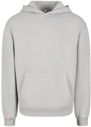 Build Your Brand Puha férfi kapucnis pulóver Fluffy - Világos aszfalt | 5XL (BY284-1000401382)