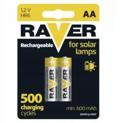 RAVER Akkumulátor NiMH Raver Solar Aa (R6) bliszter 2 (8592920007839)