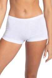 Gatta Boxeri fără cusături Short 1636 alb, L