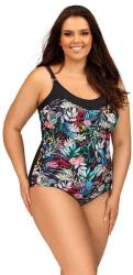 Lorin Costum de baie întreg Sabrina negru cu flori, 95D Costum de baie dama
