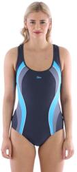 Spin Costum de baie întreg Corzaro gri-turcoaz FOTO, XL Costum de baie dama