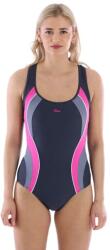 Spin Costum de baie întreg Corzaro gri-roz, XL Costum de baie dama