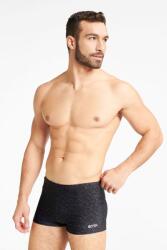 Henderson Costum de baie pentru bărbați Globe negru cu model, XL