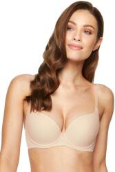 Gorteks Sutien push-up Carla bej neted, 75F
