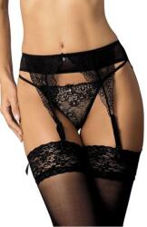 Gorteks Portjartier Scarlet cu cristal negru, XXL