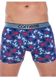 Cornette Boxeri High emotion Playboy albastru, XL
