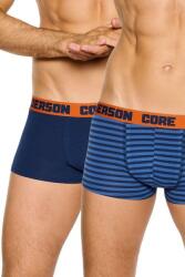 Henderson 2pack boxeri Naff Core albastru cu dungi, 3XL