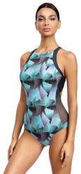 Self Collection Costum de baie sport Elen turcoaz-gri, M Costum de baie dama