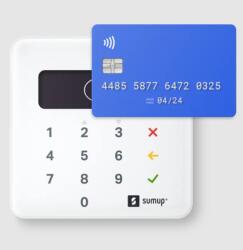 SumUp Hordozható SumUp Air kártya fizetési terminál: Visa, Mastercard. Nfc. Futár (4260325423144)