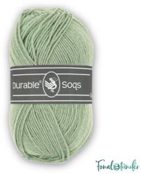 DURABLE Soqs 402 Seagrass - halványzöld gyapjú zoknifonal