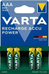 VARTA 4x Akkumulátor (NiMH) Varta Aaa (R3) 800mAh (56703)