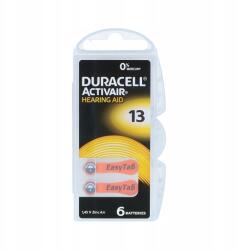 Duracell 6 x Akkumulátor Duracell Hallókészülékekhez 13 (PR48)