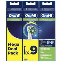 Oral-B Cross Action cserélhető fogkefefejek Elektromos fogkefe 9 fej (80339536)